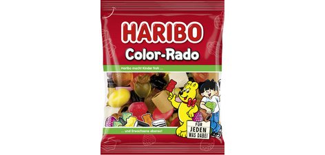 Bonbon gélifié aux fruits COLOR-RADO, sachet de 175 g