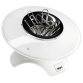 Paperclipdispenser Eyestyle, wit/zwart