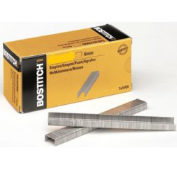 Agrafes STCR 2619 1/4, 6 mm, galvanisé