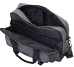 LIGHTPAK sac pour ordinateur portable 'TWYX', polyester,gris