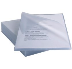 Rexel pochette coin antidérapante, paquet de 25 pièces