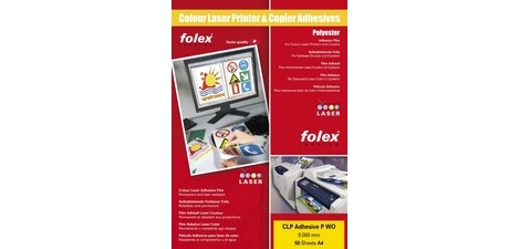 Transparent laser couleur CLP Adhesives P WO, A4