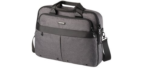 LIGHTPAK sac pour ordinateur portable WOOKIE, polyester,gris