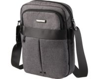 LIGHTPAK Sac en bandoulière 'EPSILON', polyester, gris