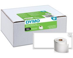Étiquettes Dymo LabelWriter Blanches 54 X 101 Mm – Lot 220 étiquettes, Adhésif Permanent