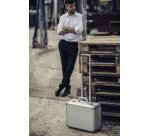 Trolley pour déplacements d'affaires 'GALAXY',argent