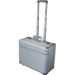 Valise pour pilotes 'DISCOVERY', aluminium, argent