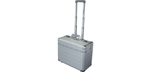 Valise pour pilotes 'DISCOVERY', aluminium, argent