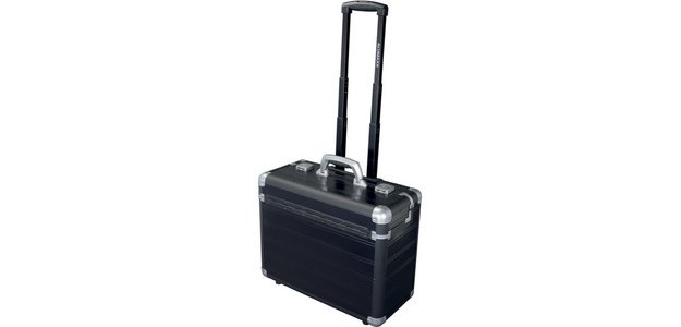 Valise pour pilotes 'DISCOVERY', aluminium, argent