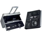 Valise pour pilotes 'DISCOVERY', aluminium, argent