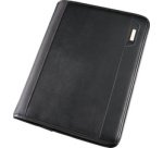 Organiseur de tablette A4 TRENTO, similicuir, noir
