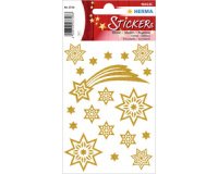 Autocollants de Noel MAGIC 'étoile & étoile filante'
