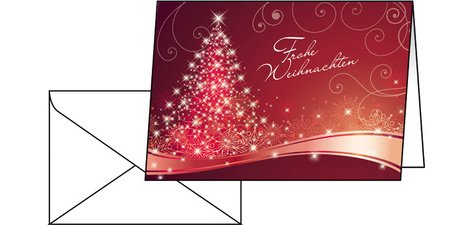 Carte de Noël 'Christmas Swing', A6 (A5)