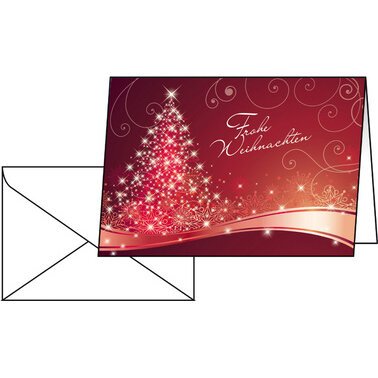 Carte de Noël 'Christmas Swing', A6 (A5)