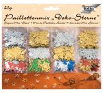 Mix de paillettes 'Etoiles', assorti