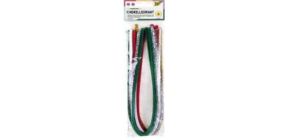 Fil métallique chenille (cure-pipe), Noel