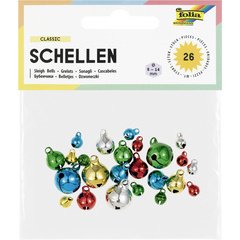 Grelots en métal, 3 tailles, couleurs pastel