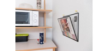 by tarifold Poche à soufflet à suspendre, A4, assorti