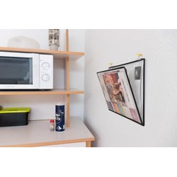 Ophanghoes met harmonicarug, A4, geassorteerd
