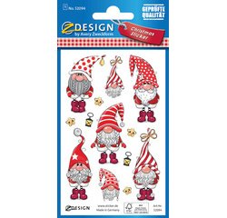 ZDesign Stickers de Noël 'Père Noël'