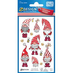 ZDesign stickers kerst 'kerstman'