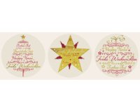 Sticker ZDesign de Noël sur rouleau