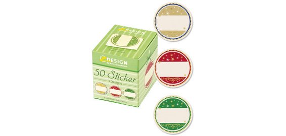 ZDesign Sticker de Noël sur rouleau