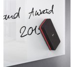 Brosse à tableau, magnétique, noir