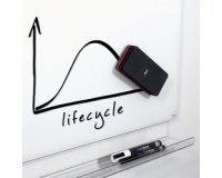 Brosse à tableau, magnétique, noir