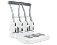 Perforateur quatre trous ECO P4400, blanc soft