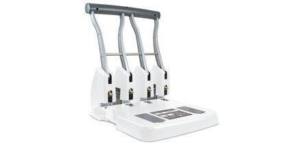 Perforateur quatre trous ECO P4400, blanc soft