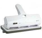Perforateur quatre trous ALU 40, 40 feuilles, blanc