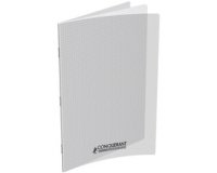 Cahier 240 x 320 mm, Seyès, rouge