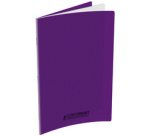 Cahier conquerant poplypropylene indechirable   et lavable papier velin extra 24x32 cm 96 pages seyes