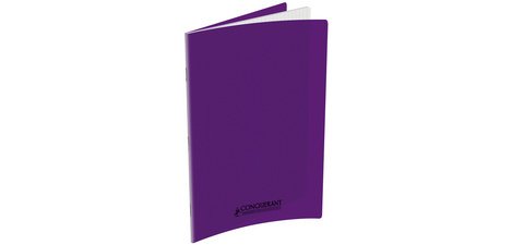 Cahier 240 x 320 mm, Seyès, lilas