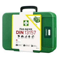 Valise de premiers secours, contenu DIN 13157