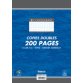 CONQUERANT SEPT Copies doubles, A4, Seyès, 200 pages