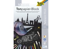 Bloc de papier de couleur, A4, 130 g/m2, noir
