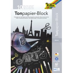 Bloc de papier de couleur, A3, 130 g/m2, noir