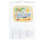 Calendrier mural créatif, 170 x 240 mm