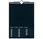 Calendrier mural créatif, 170 x 240 mm