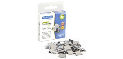 Clips en acier pour Supaclip 40 Rapesco - Boite de 50