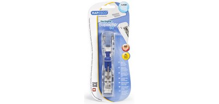 Pince distributrice de clip Supaclip 60 Rapesco transparent