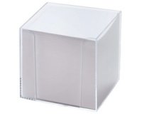 Kubusblok met behuizing transparant plastic