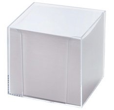 Kubusblok met behuizing transparant plastic