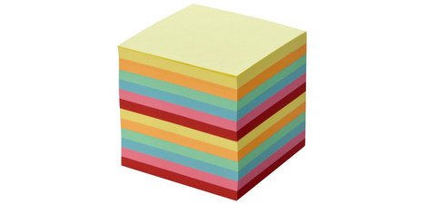 Bloc cube, 90 x 90 mm, 700 feuilles