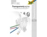 Bloc de papier transparent, A4, 80 g/m2, 25 feuilles