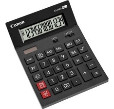 Calculatrice de bureau AS-2400, alimentation solaire
