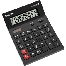 Calculatrice de bureau AS-2400, alimentation solaire