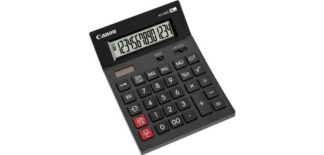 Calculatrice de bureau AS-2400, alimentation solaire